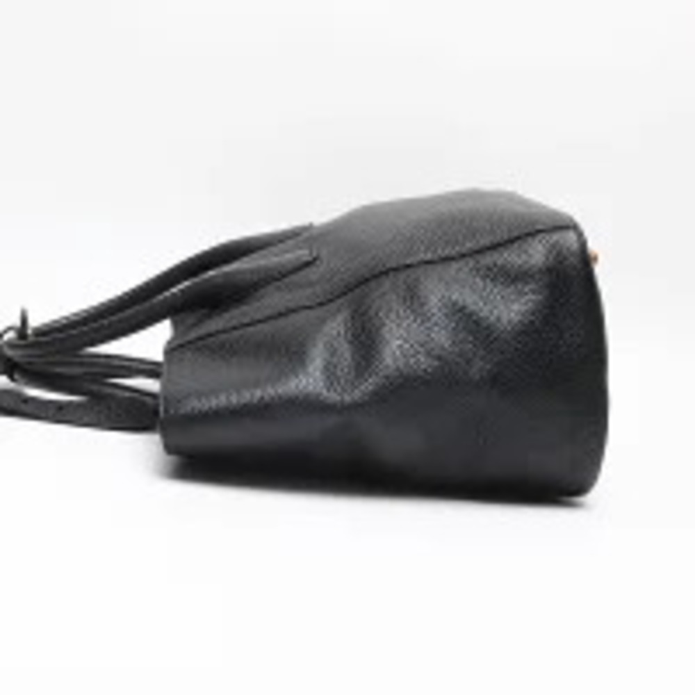 Prada Vitello Daino Shoulder Tote Bag Black - Picture 4 of 13
